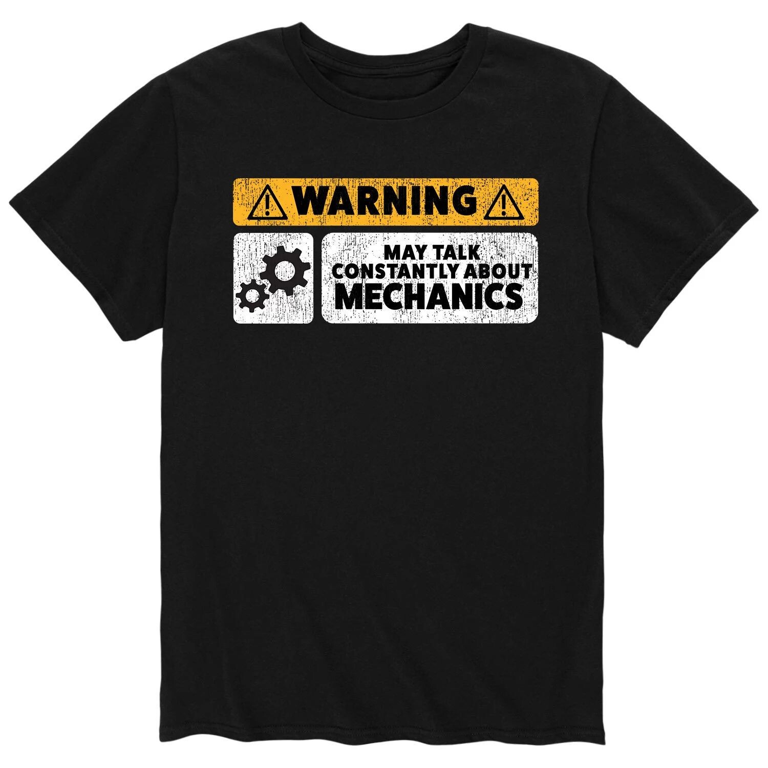 Мужская футболка «Предупреждение может постоянно говорить» Licensed Character
Мужская футболка «Предупреждение может постоянно говорить» Licensed Character