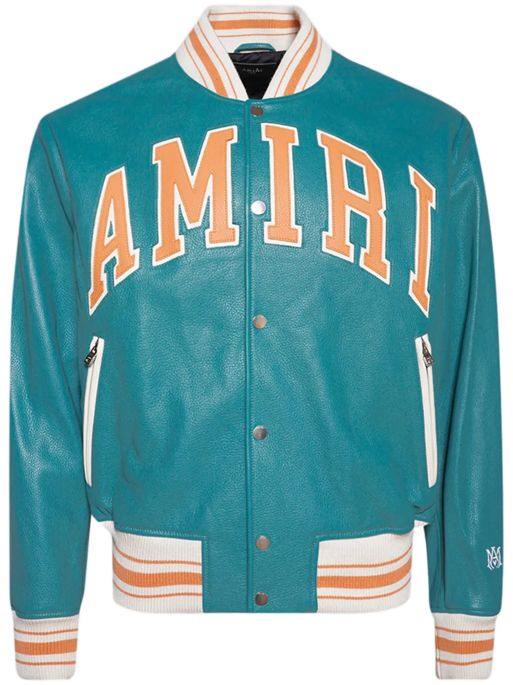 Кожаный бомбер AMIRI, синий
Кожаный бомбер AMIRI, синий