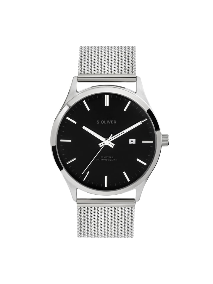 s.Oliver Современные и вневременные наручные часы в серебристом цвете
s.Oliver Современные и вневременные наручные часы в серебристом цвете