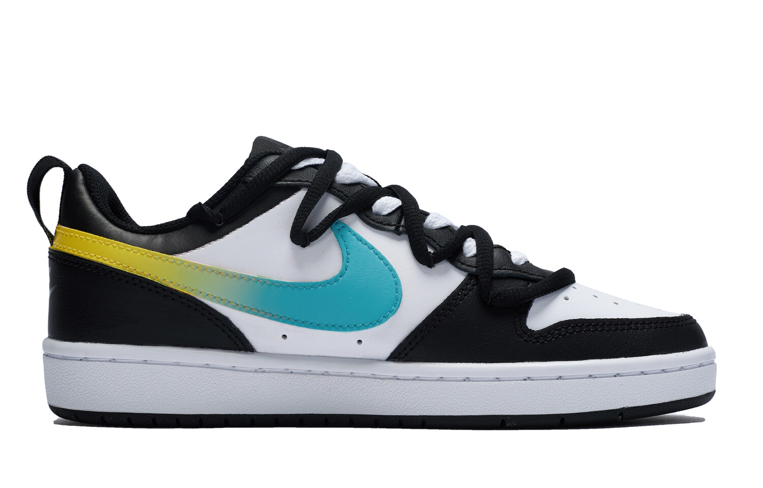 Женские кроссовки для скейтбординга Nike Court Borough Low, Black, white, blue, yellow
Женские кроссовки для скейтбординга Nike Court Borough Low, Black, white, blue, yellow