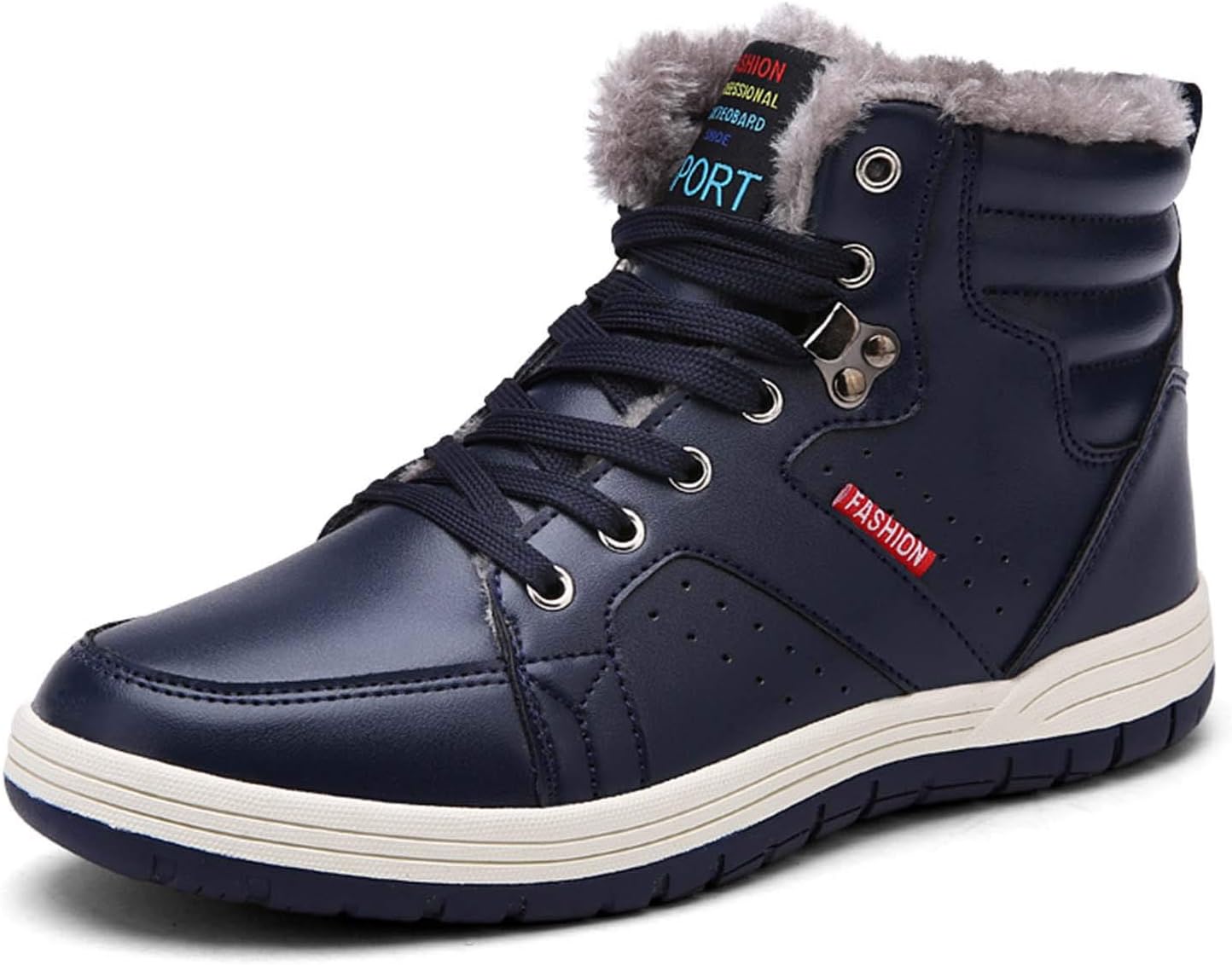 Мужские кожаные зимние ботинки CERYTHRINA с водонепроницаемой подкладкой из меха, шнуровкой, кроссовки на щиколотке, высокие зимние туфли, синий
Мужские кожаные зимние ботинки CERYTHRINA с водонепроницаемой подкладкой из меха, шнуровкой, кроссовки на щиколотке, высокие зимние туфли, синий