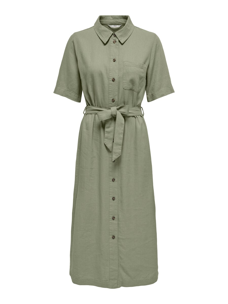Платье-рубашка ONLY ONLCARO, хаки
Платье-рубашка ONLY ONLCARO, хаки