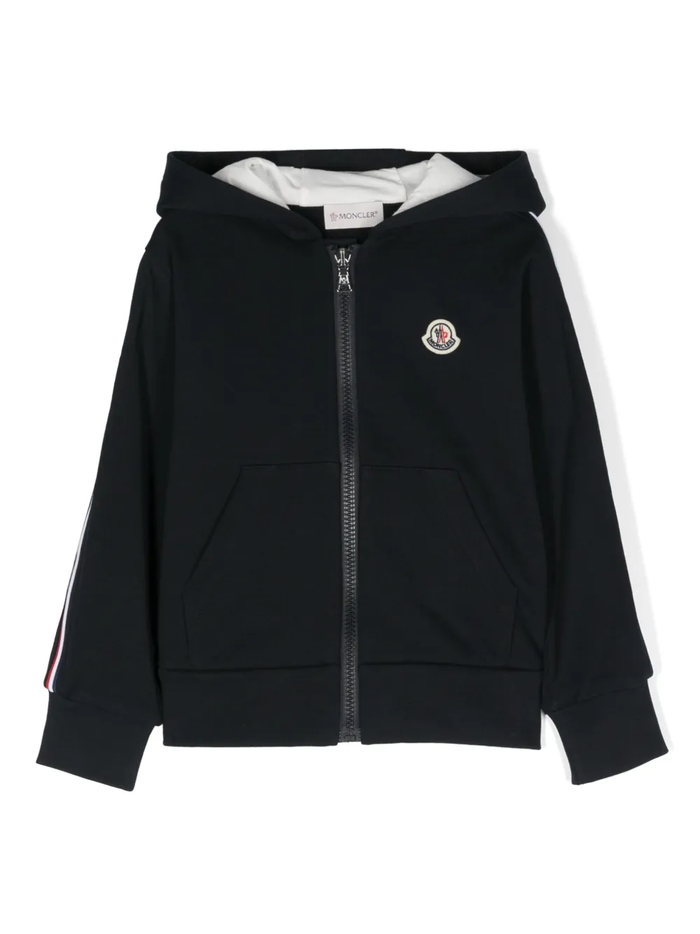 Худи в полоску Moncler Enfant, синий
Худи в полоску Moncler Enfant, синий