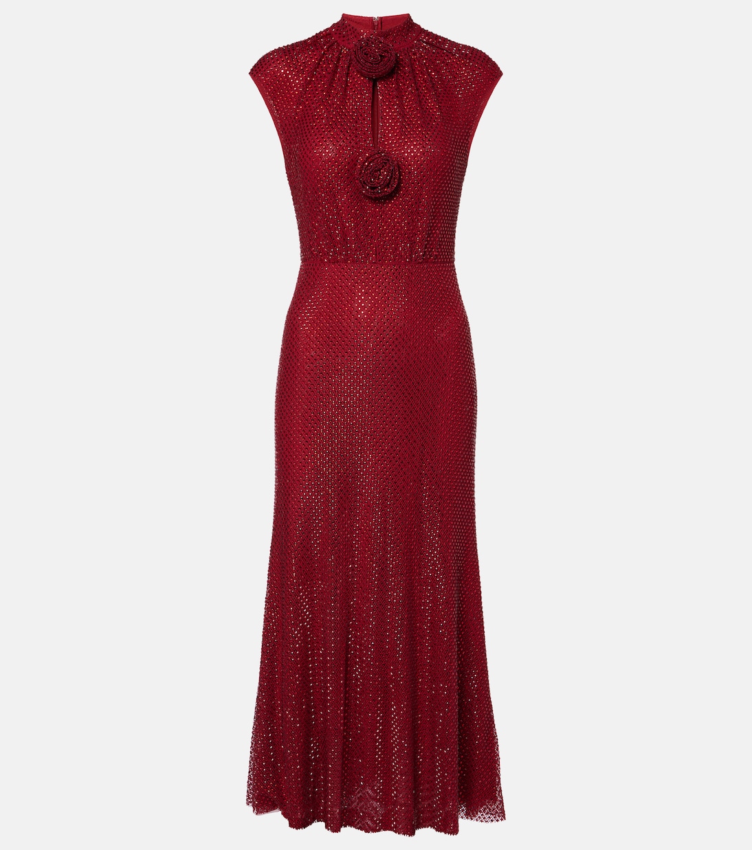 Платье-миди в сеточку с декором Self-Portrait, красный
Платье-миди в сеточку с декором Self-Portrait, красный