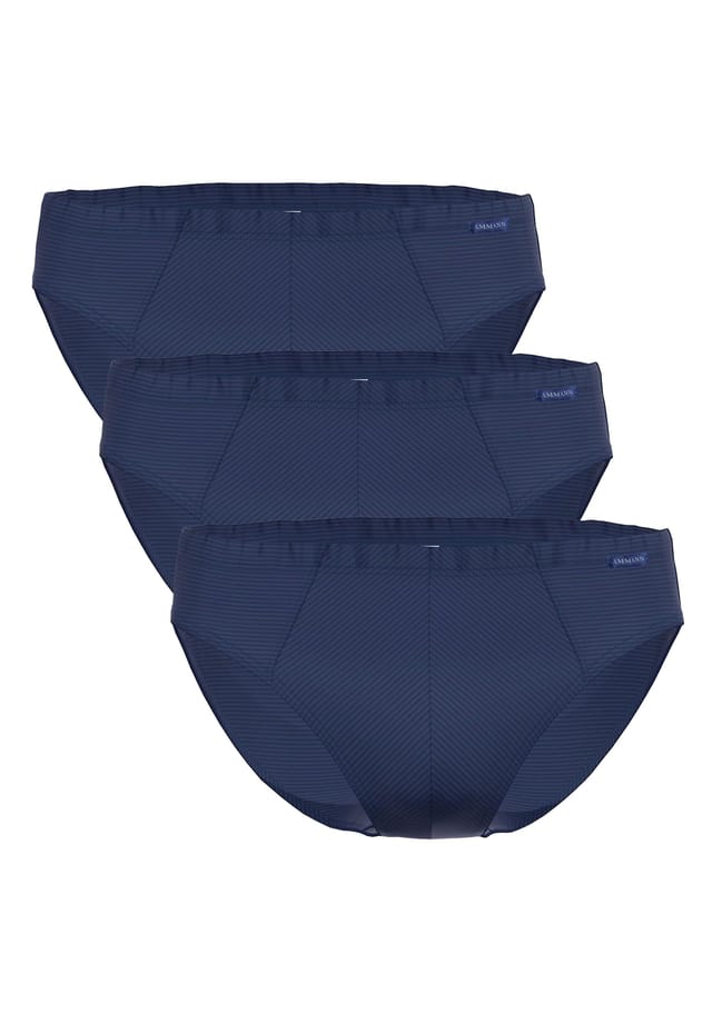 Трусы 3 шт. в упаковке - мини-трусики из хлопка и другие полоски тон в тон из смеси хлопка Ammann, синий
Трусы 3 шт. в упаковке - мини-трусики из хлопка и другие полоски тон в тон из смеси хлопка Ammann, синий