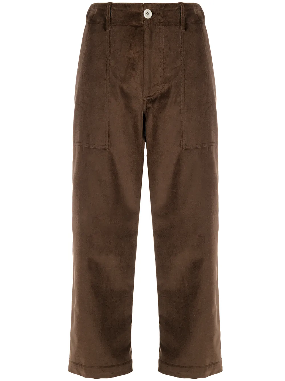 Укороченные брюки прямого кроя Jejia, коричневый
Укороченные брюки прямого кроя Jejia, коричневый