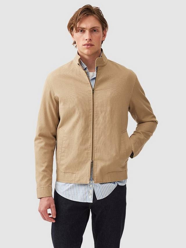 Текстурированная куртка Harrington из льняной смеси Almadale Rodd & Gunn, Tan
Текстурированная куртка Harrington из льняной смеси Almadale Rodd & Gunn, Tan