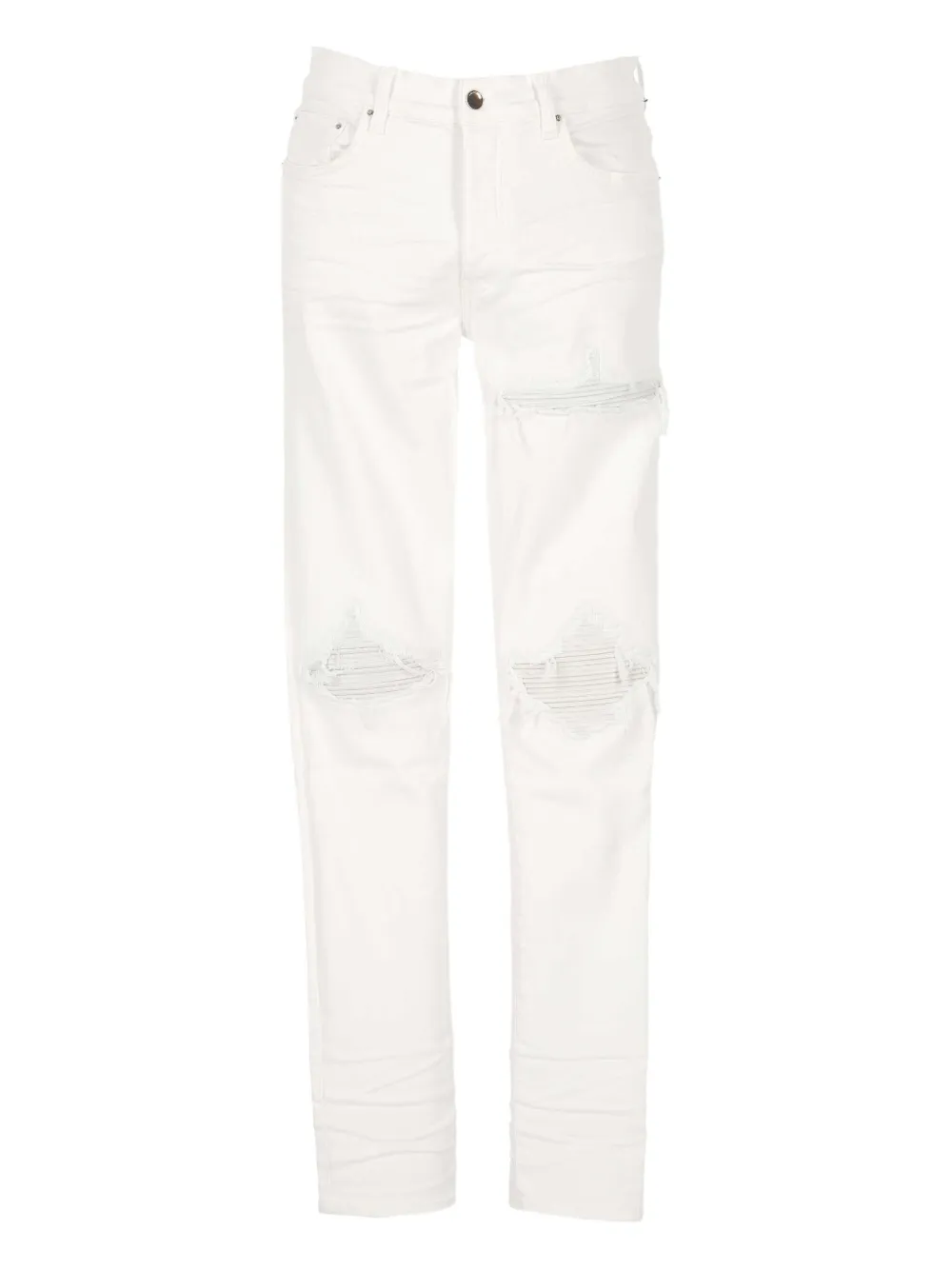 Потертые джинсы AMIRI, белый
Потертые джинсы AMIRI, белый