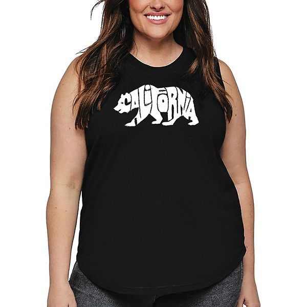 Женский топ plus size с принтом California Bear La Pop Art, Black
Женский топ plus size с принтом California Bear La Pop Art, Black