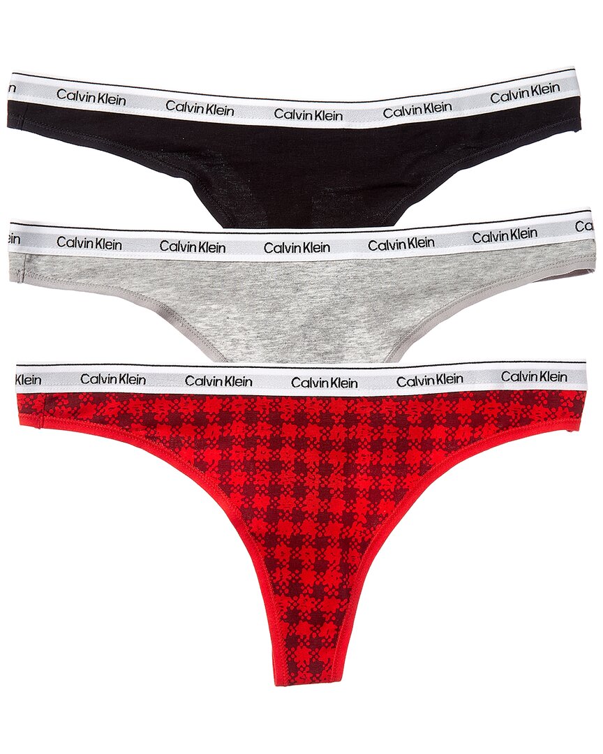 Трусики-стринги Calvin Klein с современным логотипом, 3 шт в упаковке, черный
Трусики-стринги Calvin Klein с современным логотипом, 3 шт в упаковке, черный