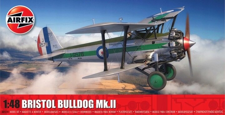 Bristol Bulldog Mk.II (новая оснастка в 2024 г.), Airfix 05141
Bristol Bulldog Mk.II (новая оснастка в 2024 г.), Airfix 05141