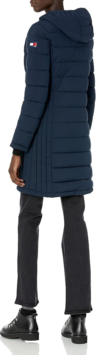 Женская длинная стеганая куртка Tommy Hilfiger с возможностью упаковки, Chevron Navy
Женская длинная стеганая куртка Tommy Hilfiger с возможностью упаковки, Chevron Navy