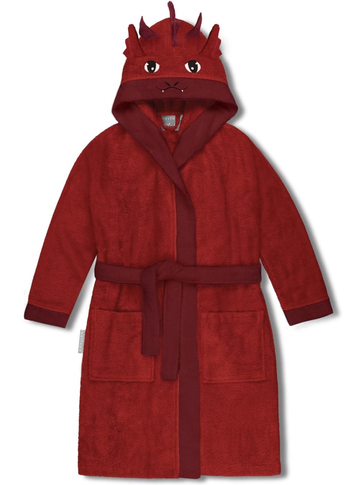Normani Детский банный халат «Малия» из органического хлопка, красный/драконий
Normani Детский банный халат «Малия» из органического хлопка, красный/драконий