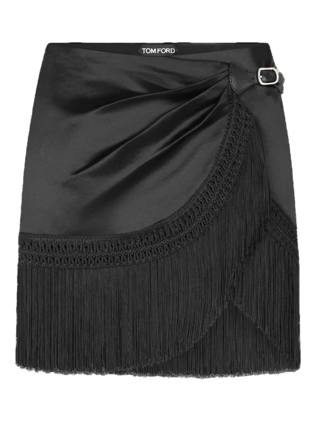 Мини-юбка с бахромой от TOM FORD, черный
Мини-юбка с бахромой от TOM FORD, черный