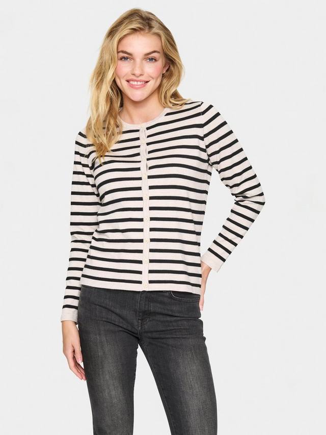 Приталенный кардиган в полоску mila slim fit Saint Tropez, цвет Light Grey/Black
Приталенный кардиган в полоску mila slim fit Saint Tropez, цвет Light Grey/Black