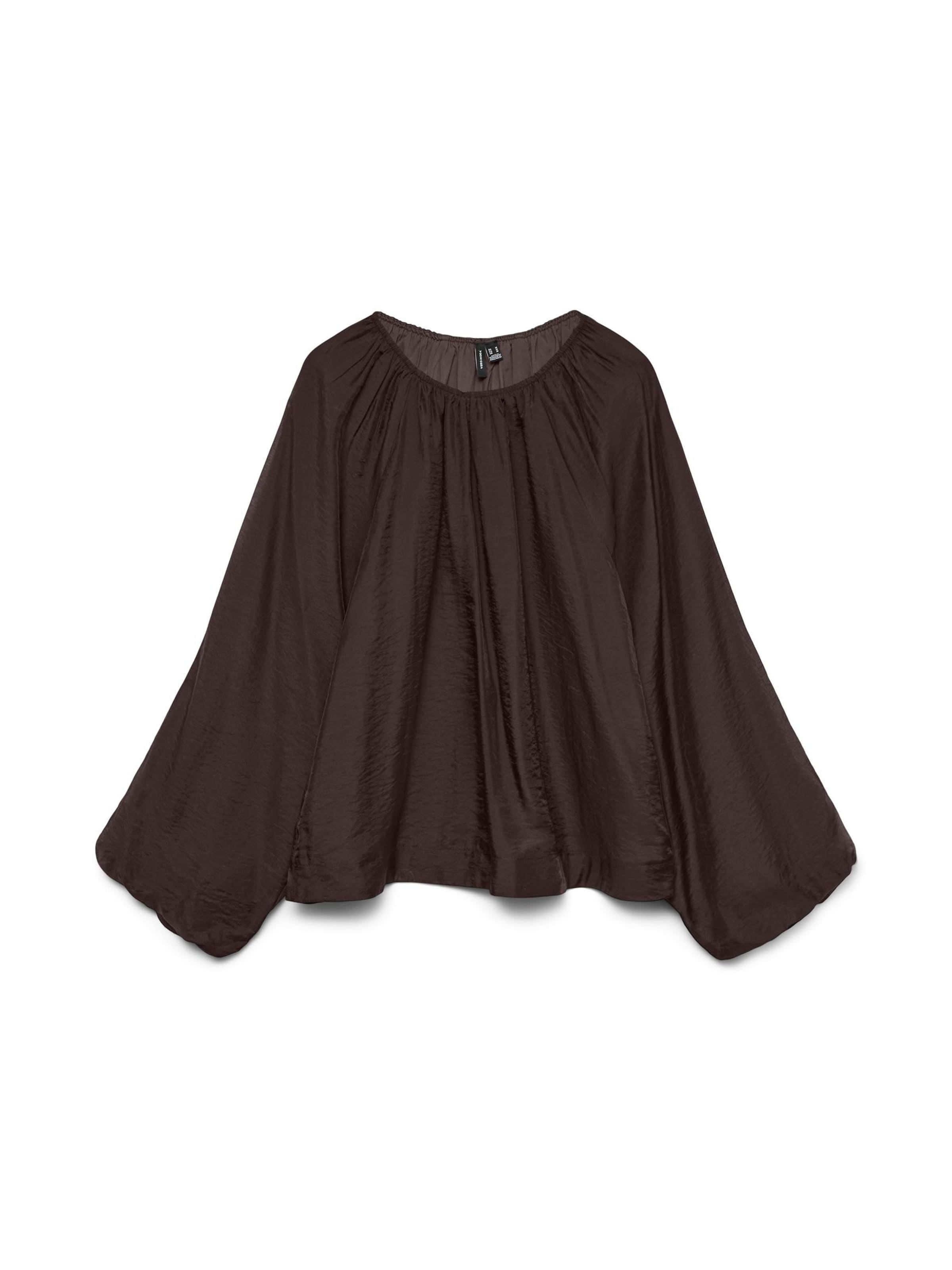 VERO MODA Блузка 'VMMie' в темно-коричневом цвете
VERO MODA Блузка 'VMMie' в темно-коричневом цвете