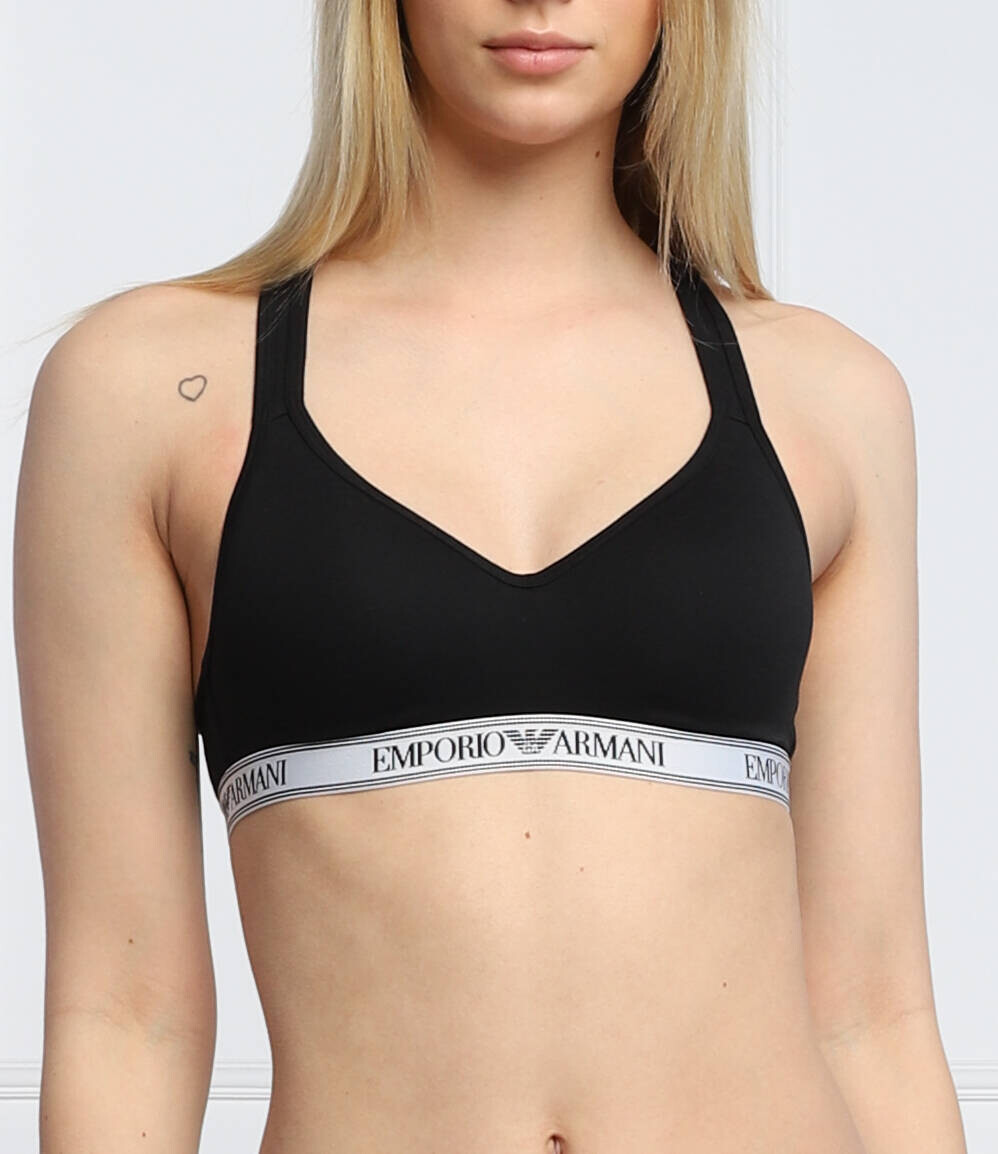 Бюстгальтер Emporio Armani, черный 
Бюстгальтер Emporio Armani, черный