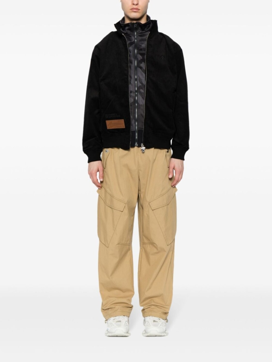 AAPE BY *A BATHING APE бомбер с нашивкой-логотипом, черный
AAPE BY *A BATHING APE бомбер с нашивкой-логотипом, черный