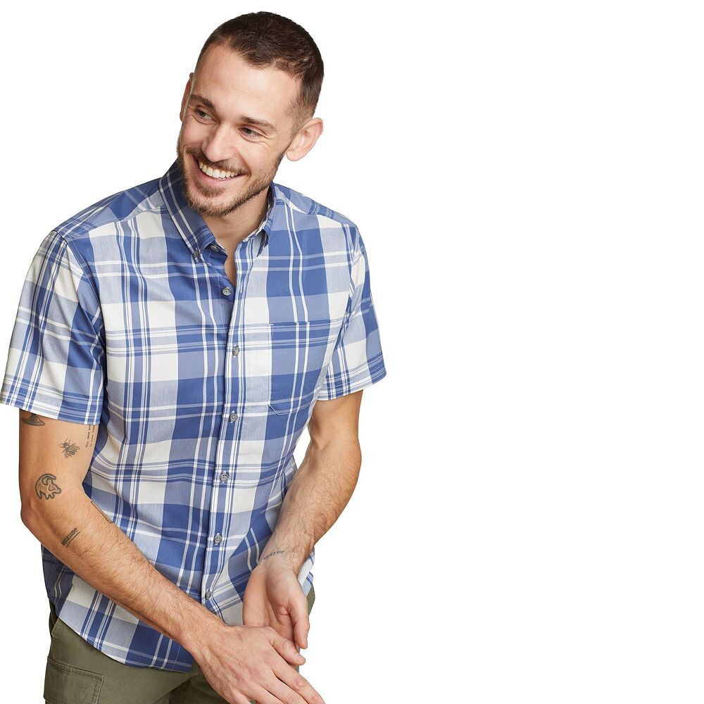 Рубашка на пуговицах с короткими рукавами Big & Tall Eddie Bauer Voyager Flex, цвет Blue Bird
Рубашка на пуговицах с короткими рукавами Big & Tall Eddie Bauer Voyager Flex, цвет Blue Bird