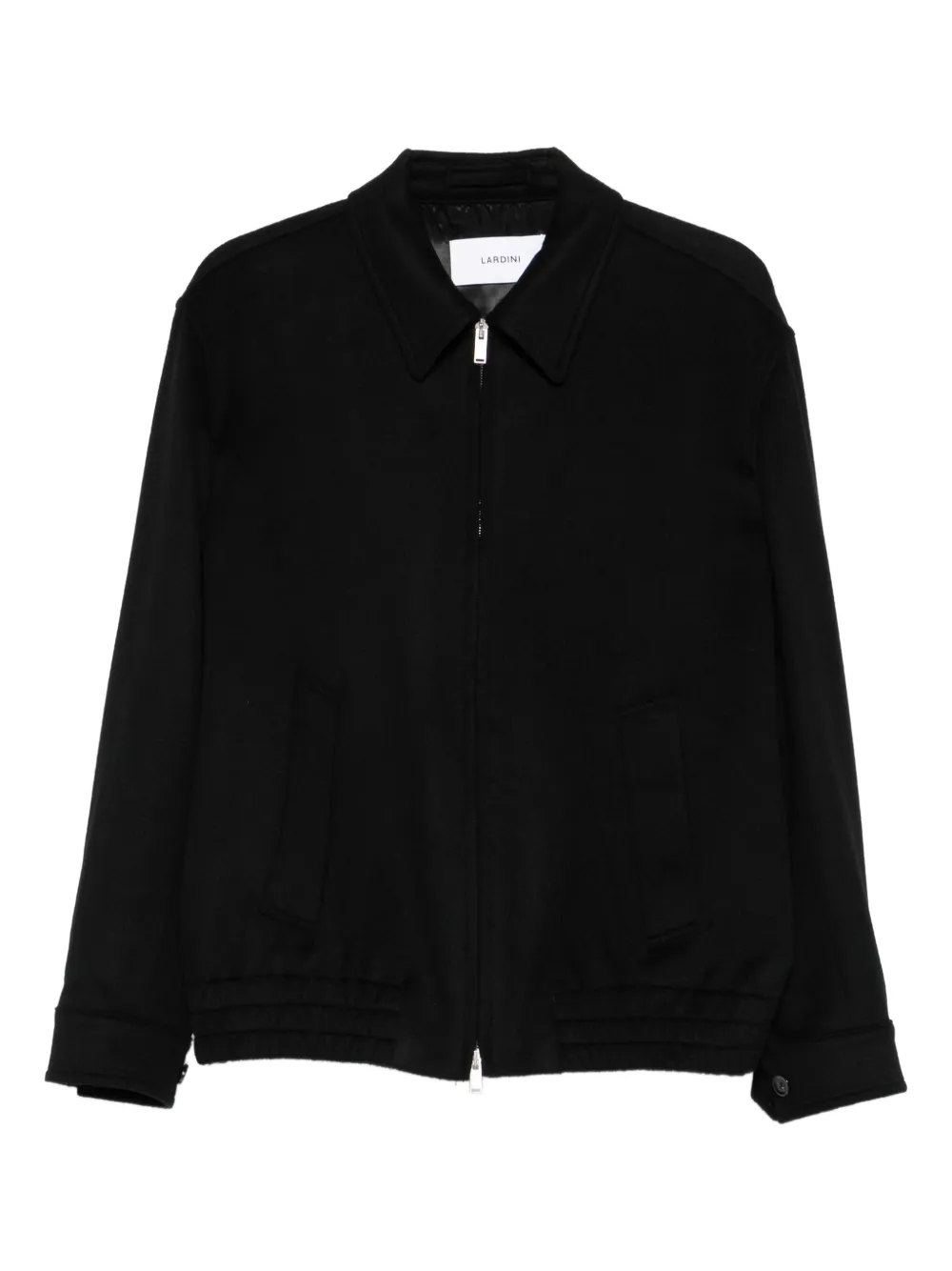 Бомбер на молнии Lardini, черный
Бомбер на молнии Lardini, черный