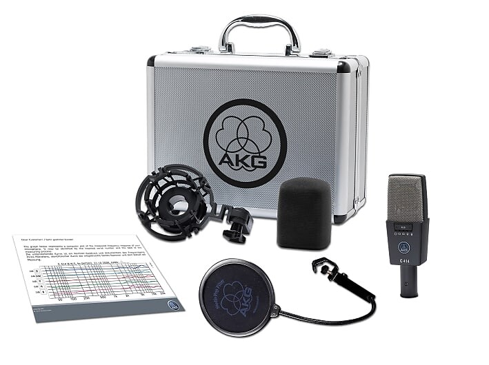 Конденсаторный микрофон AKG C414 XLS Large Diaphragm Multipattern Condenser Microphone
Конденсаторный микрофон AKG C414 XLS Large Diaphragm Multipattern Condenser Microphone