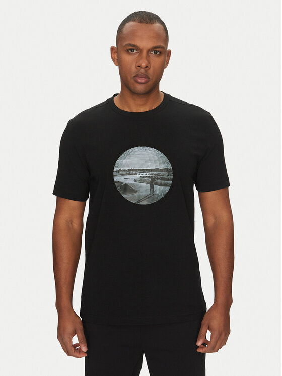 Футболка обычного кроя Graphic Heritage 50537847 Boss, черный 
Футболка обычного кроя Graphic Heritage 50537847 Boss, черный