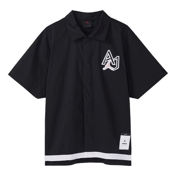 Рубашка men's logo embroidered casual short sleeve shirt black Air Jordan, мультиколор
Рубашка men's logo embroidered casual short sleeve shirt black Air Jordan, мультиколор