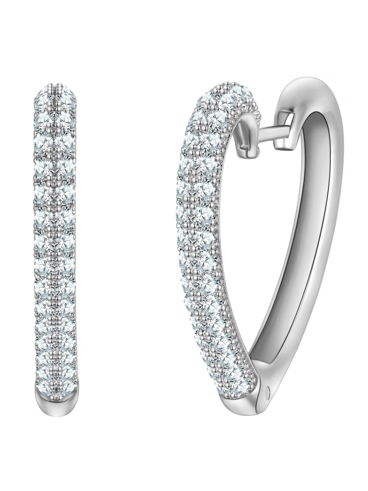 Yokoamii Серьги в форме сердца из латуни с кубическим цирконием в серебряной оправе
Yokoamii Серьги в форме сердца из латуни с кубическим цирконием в серебряной оправе