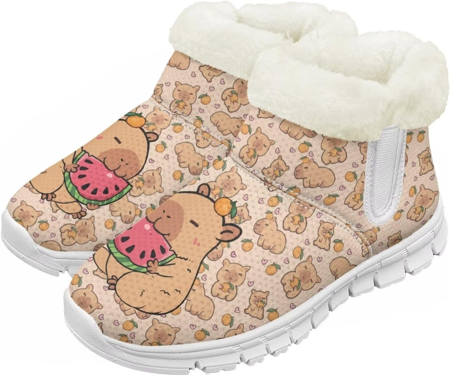 Детские зимние сапоги для девочек, водонепроницаемые, противоскользящие, для холодной погоды, с искусственным мехом, походные ботинки Goronwyfloyd, Capybara
Детские зимние сапоги для девочек, водонепроницаемые, противоскользящие, для холодной погоды, с искусственным мехом, походные ботинки Goronwyfloyd, Capybara