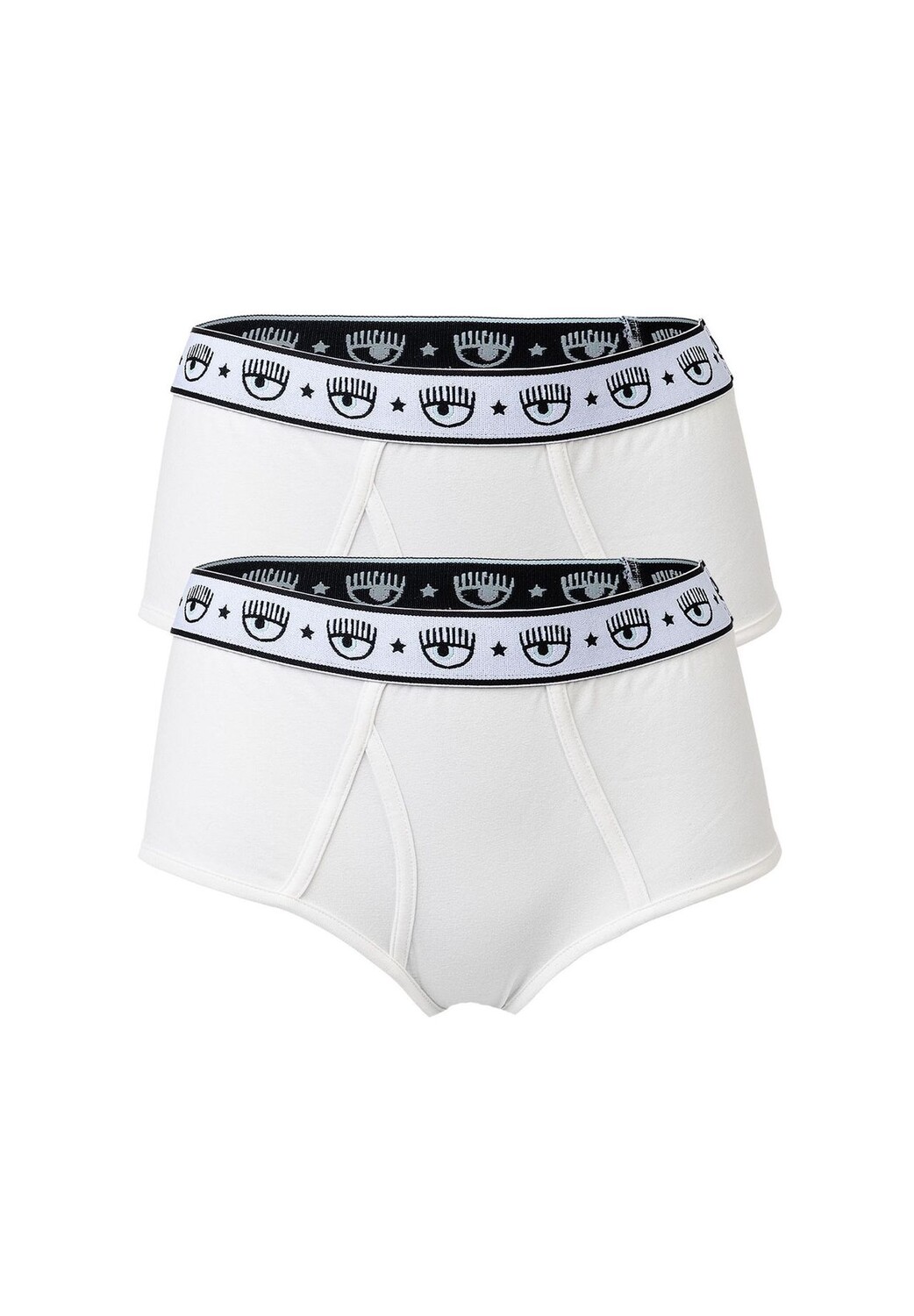 Набор из 2 женских брюк-кюлотов: трусы, хлопок стрейч, пояс с логотипом, однотонные CHIARA FERRAGNI
Набор из 2 женских брюк-кюлотов: трусы, хлопок стрейч, пояс с логотипом, однотонные CHIARA FERRAGNI