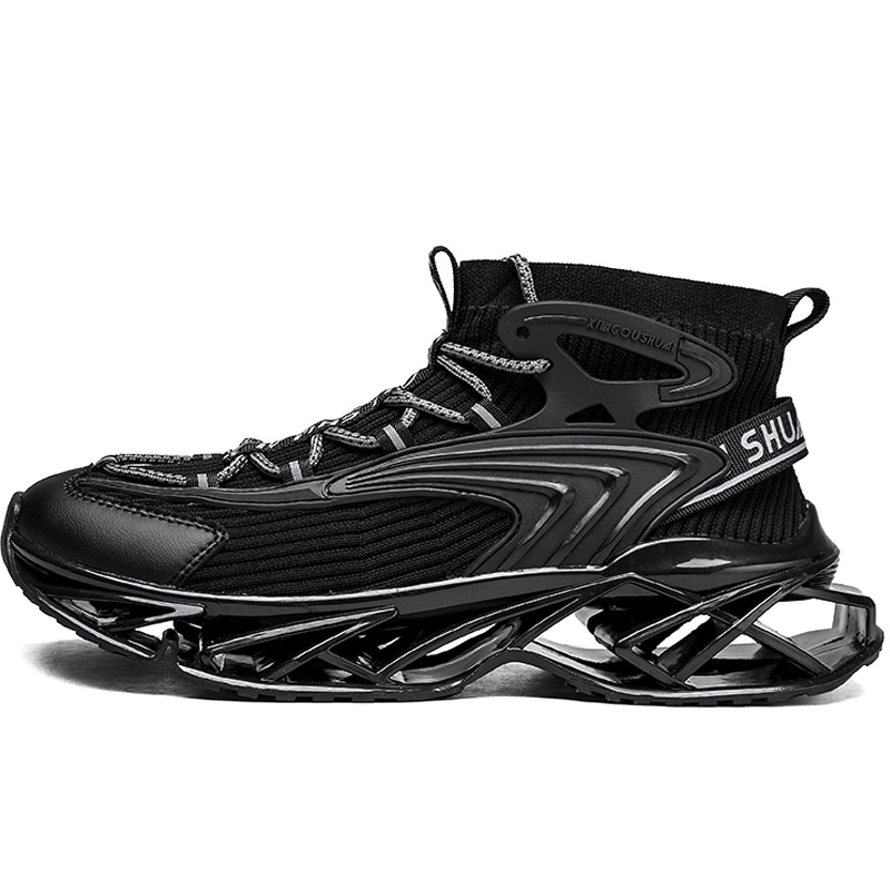 Низкие повседневные туфли с амортизацией и износостойким покрытием для мужчин Meiretu, Knight Black
Низкие повседневные туфли с амортизацией и износостойким покрытием для мужчин Meiretu, Knight Black