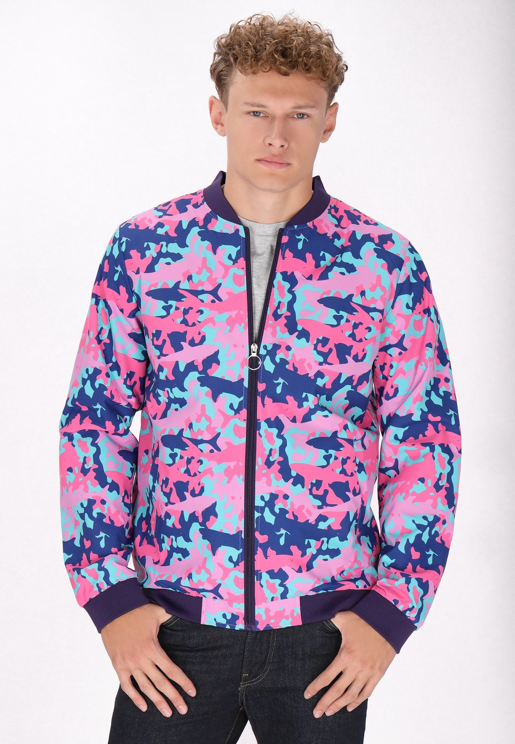 Куртка-бомбер Mo, розовый
Куртка-бомбер Mo, розовый