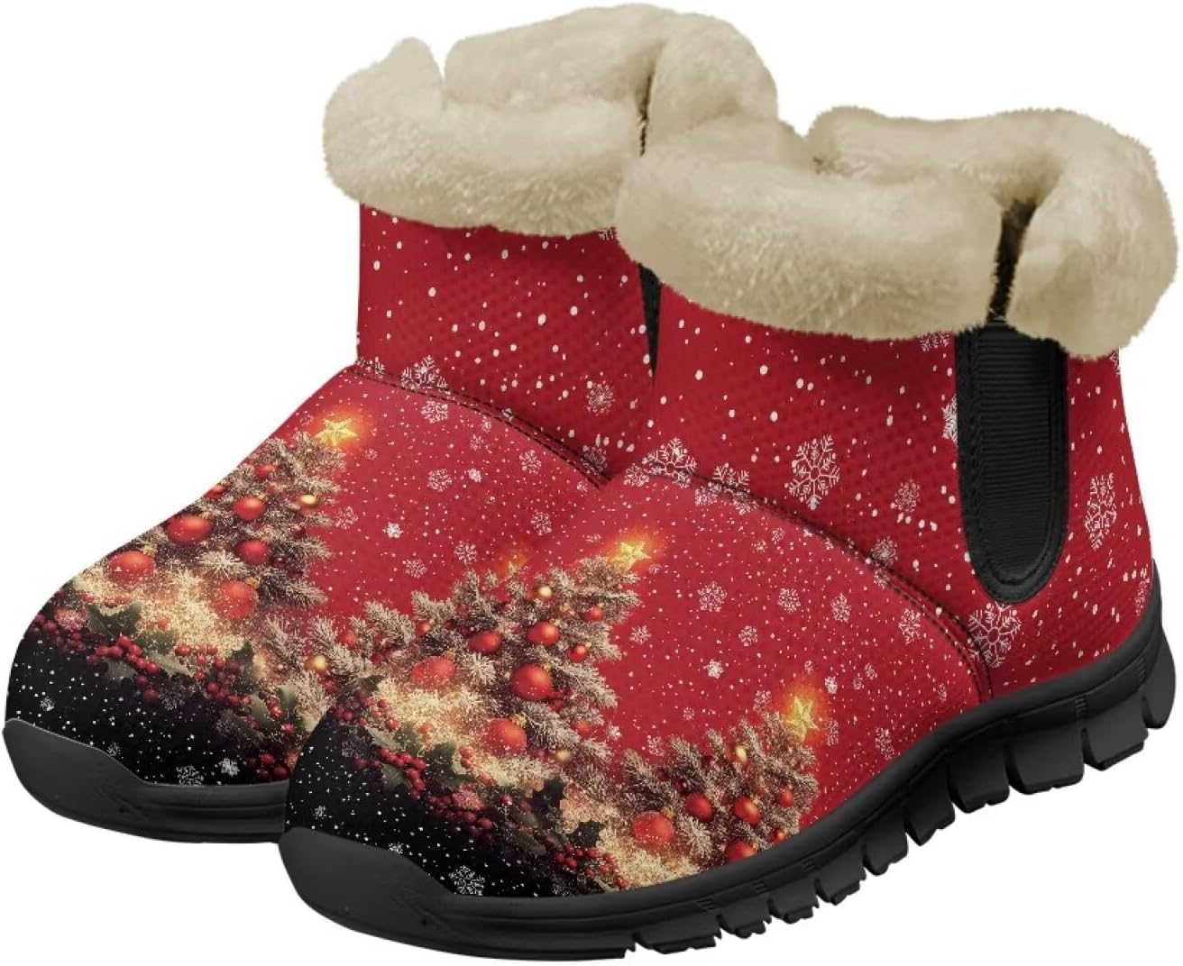 Зимние теплые ботинки для взрослых, ботильоны до щиколотки, легкое надевание и снятие, противоскользящие, легкие обувь для женщин и мужчин Noprintge, Christmas Tree
Зимние теплые ботинки для взрослых, ботильоны до щиколотки, легкое надевание и снятие, противоскользящие, легкие обувь для женщин и мужчин Noprintge, Christmas Tree