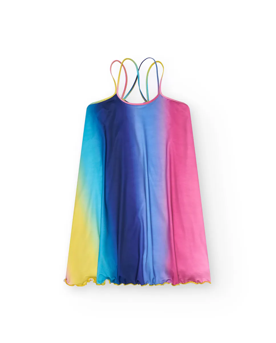 Разноцветное детское платье на тонких бретелях Tuc tuc, мультиколор
Разноцветное детское платье на тонких бретелях Tuc tuc, мультиколор