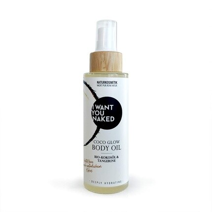 Масло для тела Coco Glow Bio с кокосовым маслом и мандарином, увлажняющее и разглаживающее — 1 бутылка, I Want You Naked
Масло для тела Coco Glow Bio с кокосовым маслом и мандарином, увлажняющее и разглаживающее — 1 бутылка, I Want You Naked
