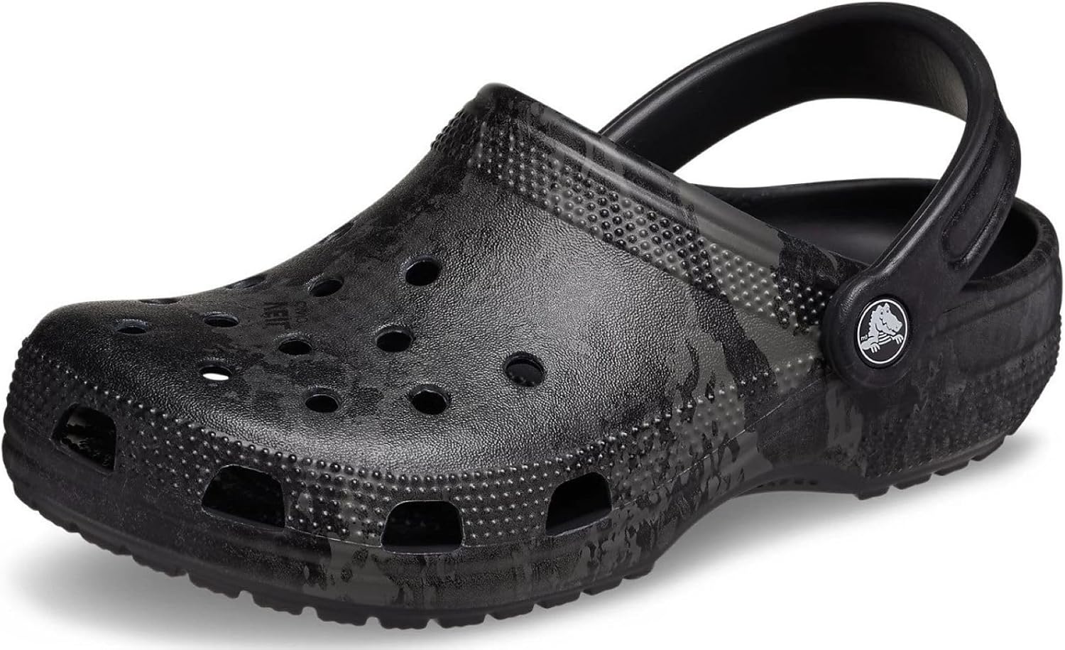 Классические камуфляжные сабо Crocs унисекс для взрослых, черный
Классические камуфляжные сабо Crocs унисекс для взрослых, черный