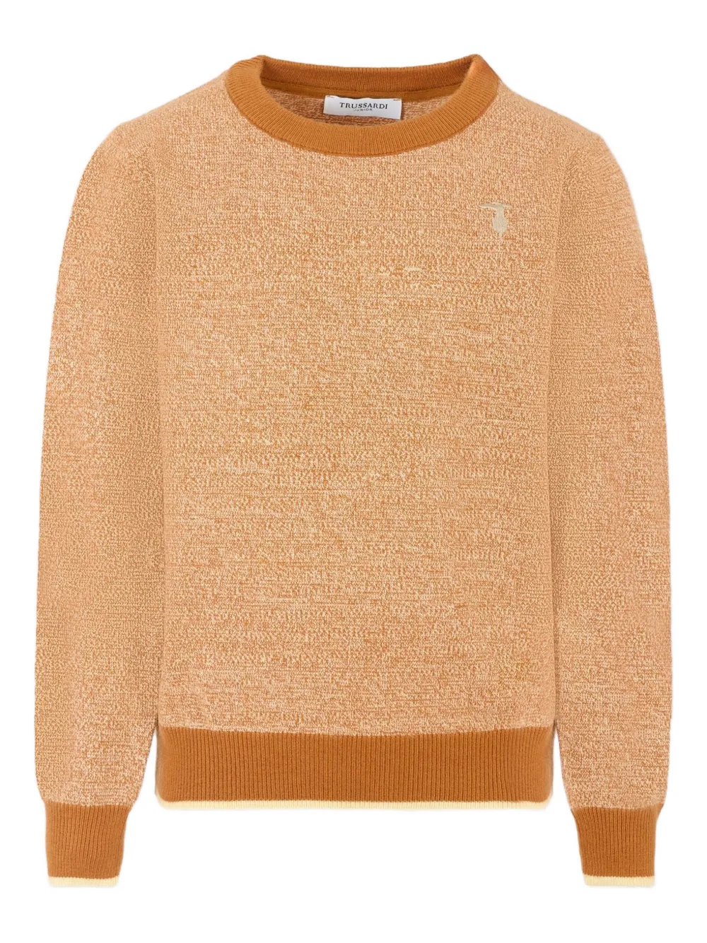 Свитер с круглым вырезом TRUSSARDI JUNIOR, оранжевый
Свитер с круглым вырезом TRUSSARDI JUNIOR, оранжевый