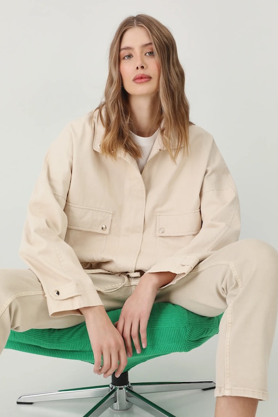 Куртка-бомбер хлопковая Medicine, бежевый
Куртка-бомбер хлопковая Medicine, бежевый