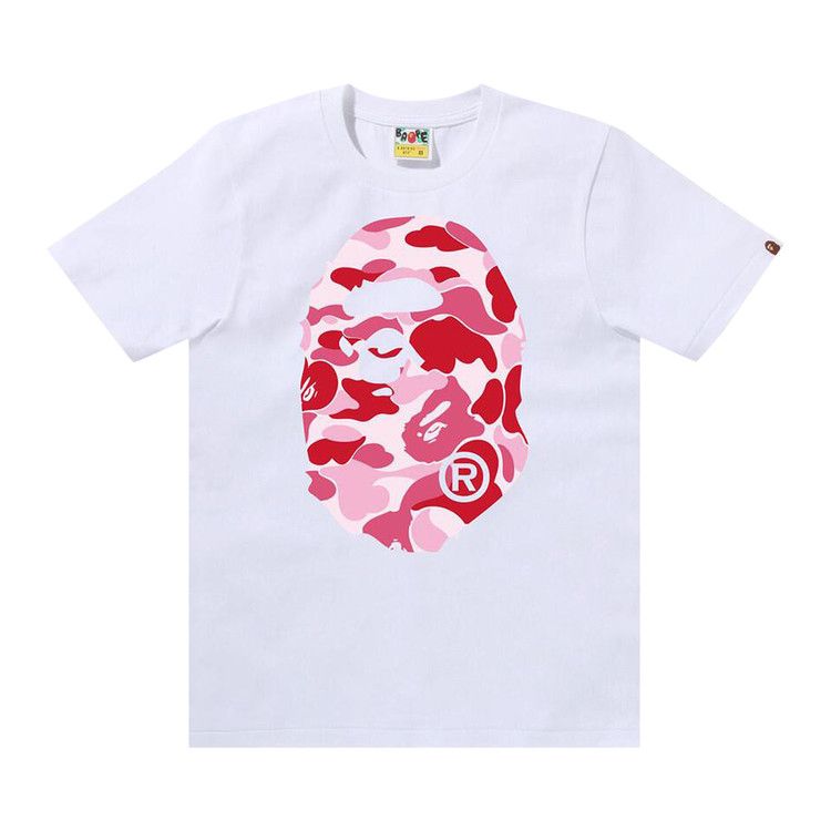 Футболка BAPE ABC Camo Big Ape Head Tee, White/Pink
Футболка BAPE ABC Camo Big Ape Head Tee, White/Pink