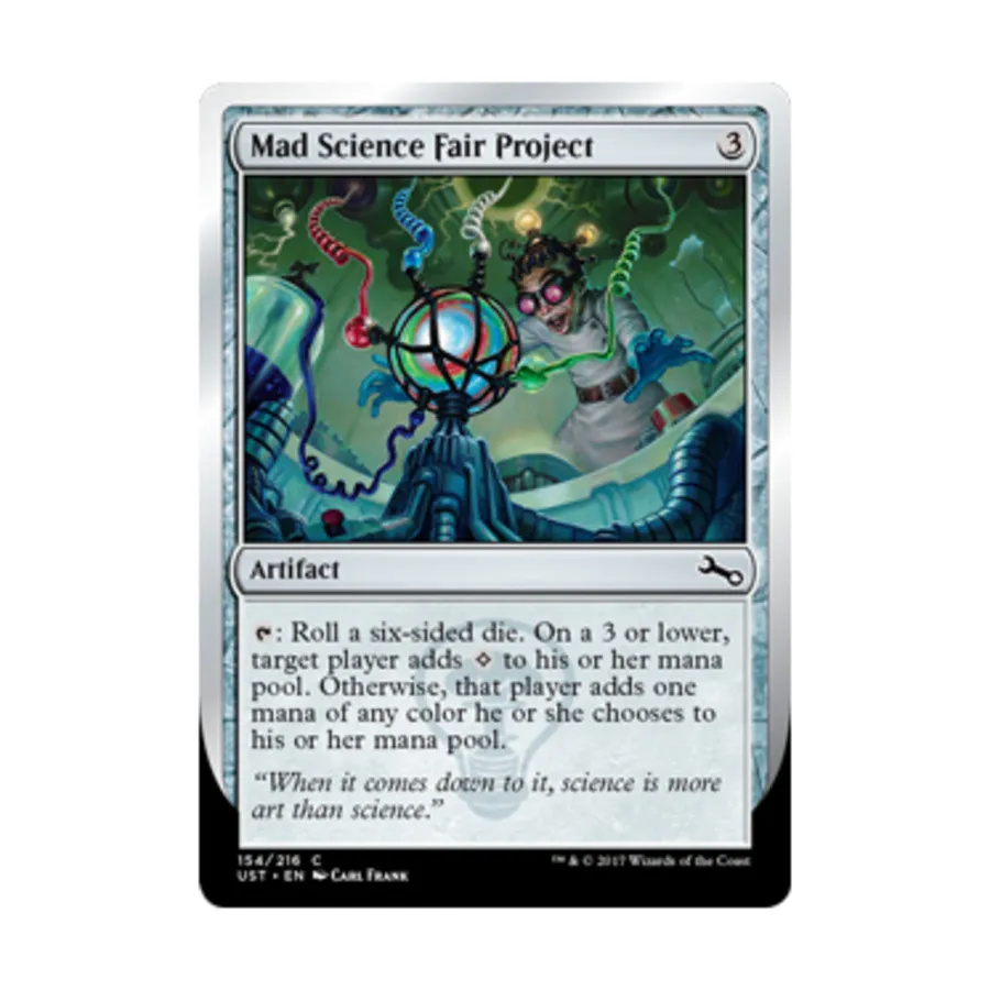 CCG Проект «Безумная научная ярмарка» (C), MTG - Unstable
CCG Проект «Безумная научная ярмарка» (C), MTG - Unstable