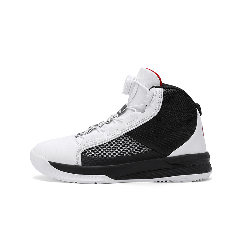 Детские баскетбольные кроссовки с противоскользящей подошвой и износостойким верхом средней высоты IVERSON, белый/красный/черный
Детские баскетбольные кроссовки с противоскользящей подошвой и износостойким верхом средней высоты IVERSON, белый/красный/черный