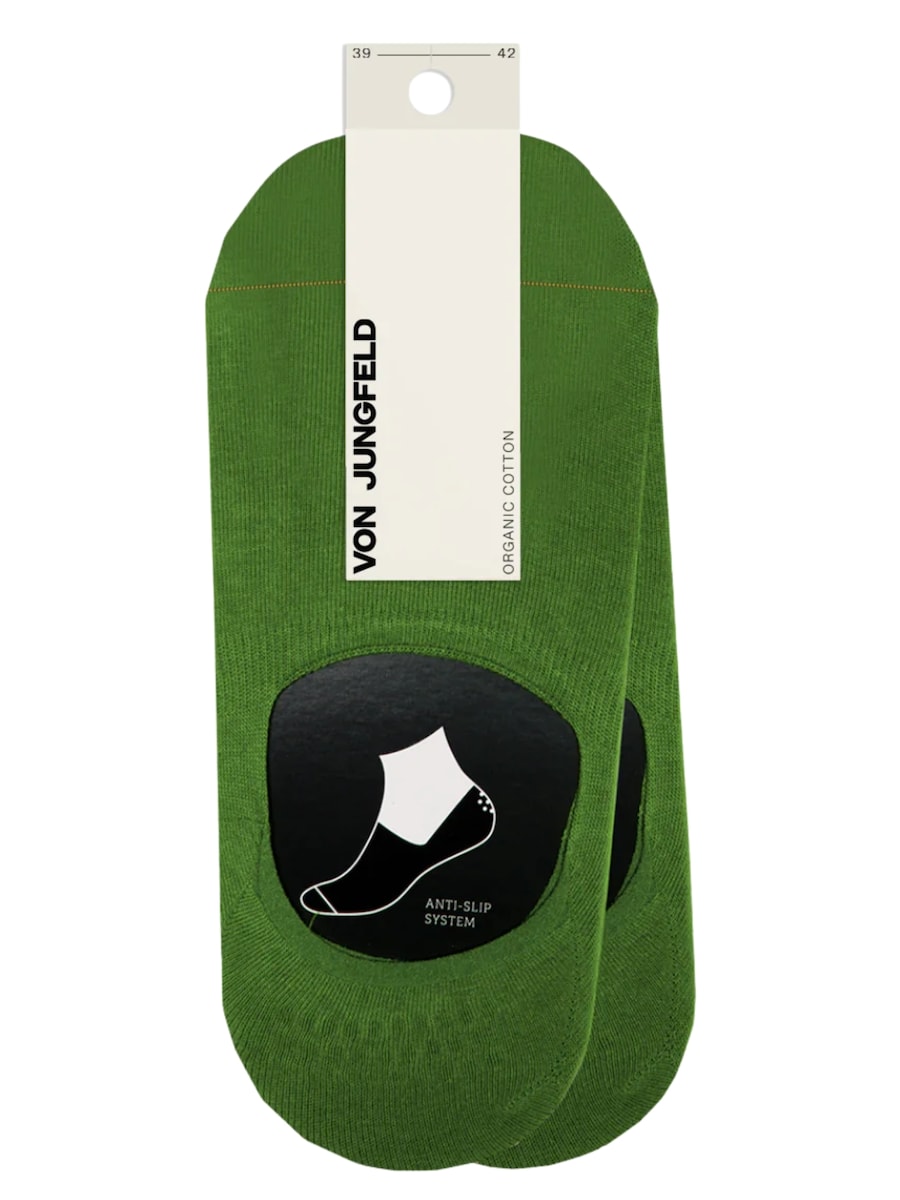 Носки до щиколотки Von Jungfeld Doppelpack, зеленый
Носки до щиколотки Von Jungfeld Doppelpack, зеленый