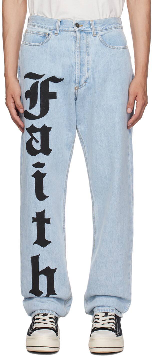 Джинсы с принтом Faith Connexion
Джинсы с принтом Faith Connexion