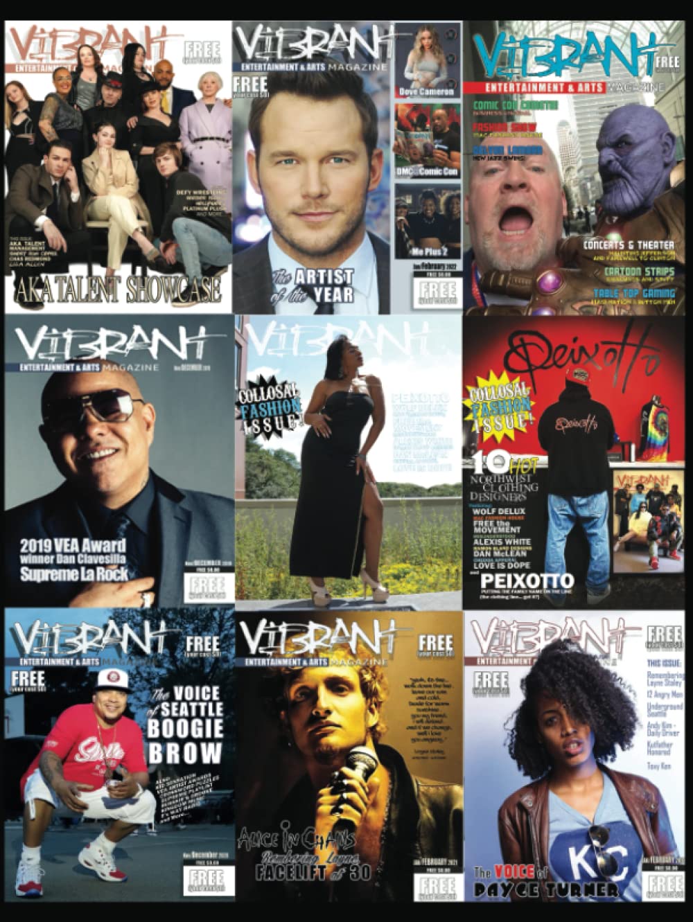 Vibrant Entertainment & Arts Collection: Revised (Independently published)
Vibrant Entertainment & Arts Collection: Revised (Independently published)