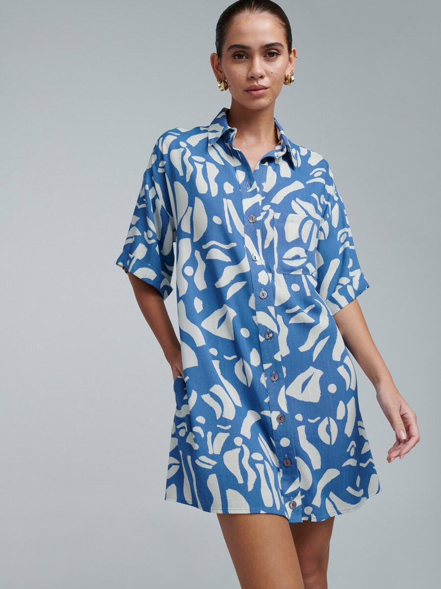 Платье-рубашка St MRLO NESSA, синий
Платье-рубашка St MRLO NESSA, синий