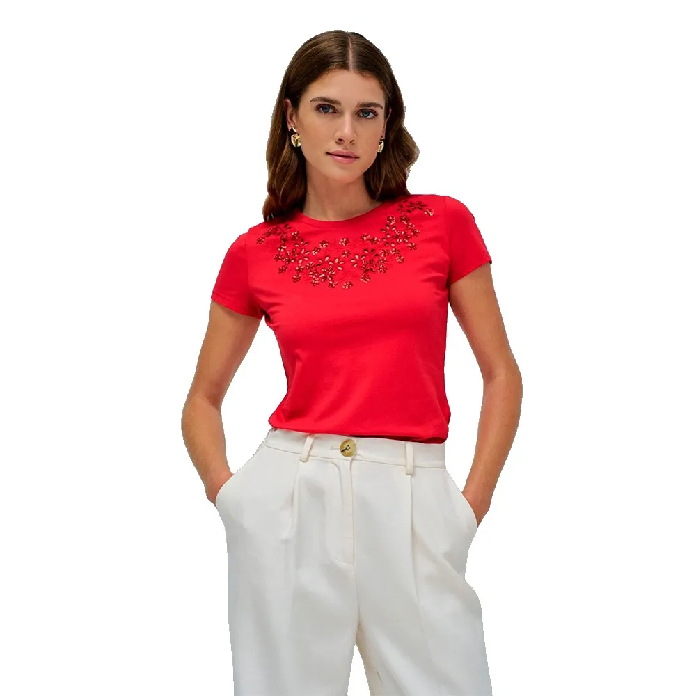 Футболка Salsa Jeans 21010492 Slim Fit, красный
Футболка Salsa Jeans 21010492 Slim Fit, красный