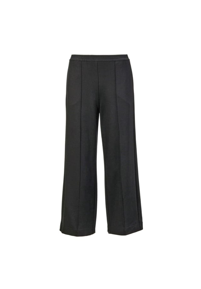 Короткий размер: современные брюки с эластичной окантовкой. Goldner, черный
Короткий размер: современные брюки с эластичной окантовкой. Goldner, черный