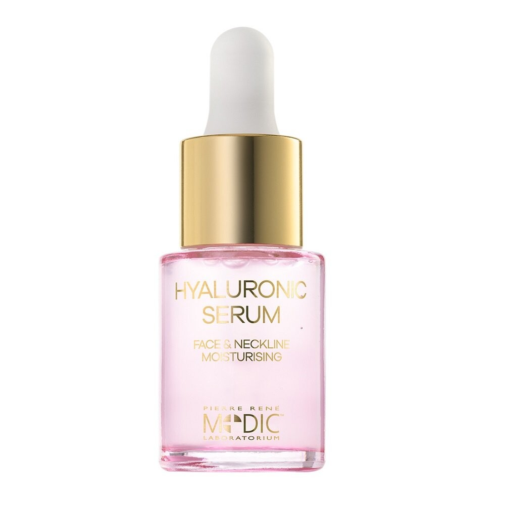 Pierre Rene, Medic Hyaluronic Serum, увлажняющая сыворотка с гиалуроновой кислотой, 15мл
Pierre Rene, Medic Hyaluronic Serum, увлажняющая сыворотка с гиалуроновой кислотой, 15мл
