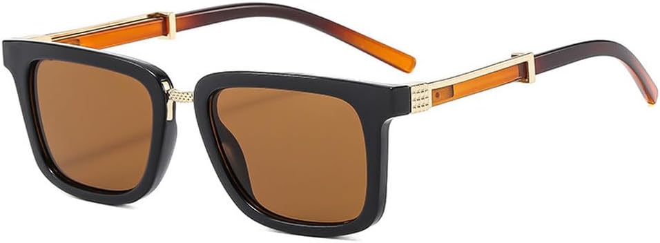 Мужские солнцезащитные очки в стиле ретро с двухцветным оправой, градиентные, защита от УФ-излучения UV400; женские солнцезащитные очки в стиле панк с леопардовым принтом TKKTLLT, Black Tea
Мужские солнцезащитные очки в стиле ретро с двухцветным оправой, градиентные, защита от УФ-излучения UV400; женские солнцезащитные очки в стиле панк с леопардовым принтом TKKTLLT, Black Tea