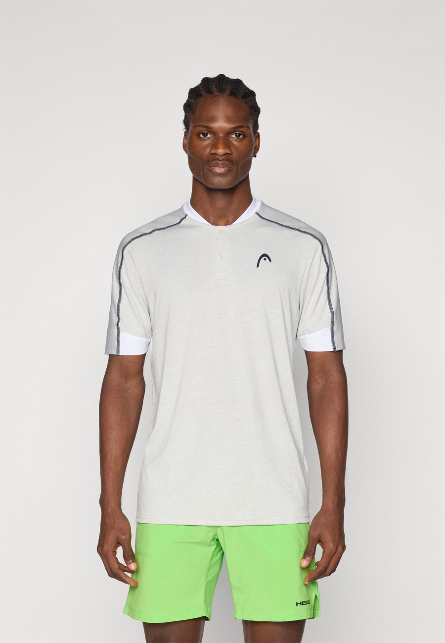 Спортивная футболка Head PLAY TECH MEN, White/Grey/White
Спортивная футболка Head PLAY TECH MEN, White/Grey/White